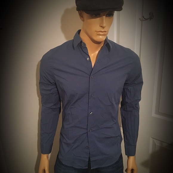 gap men's slim fit shirts